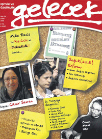 ubat  2006 tarihli Gelecek Dergisinin Kapa